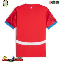 Camisa de Futebol República Checa Equipamento Principal Europeu 2024 Manga Curta